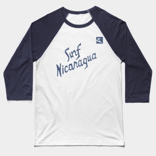 Surf Nicaragua ● Chris Knight Real Genius Fan Art Baseball T-Shirt